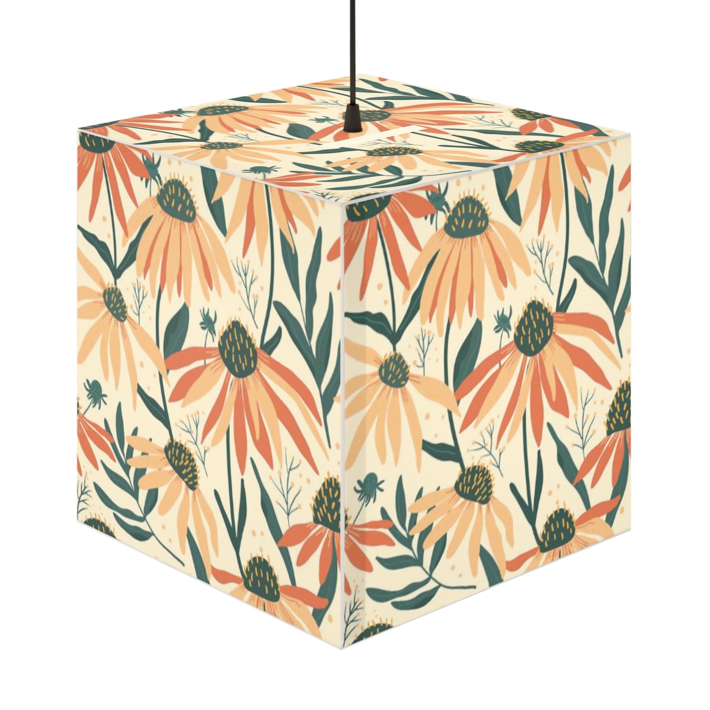 Daisy Garden Lamp Cube