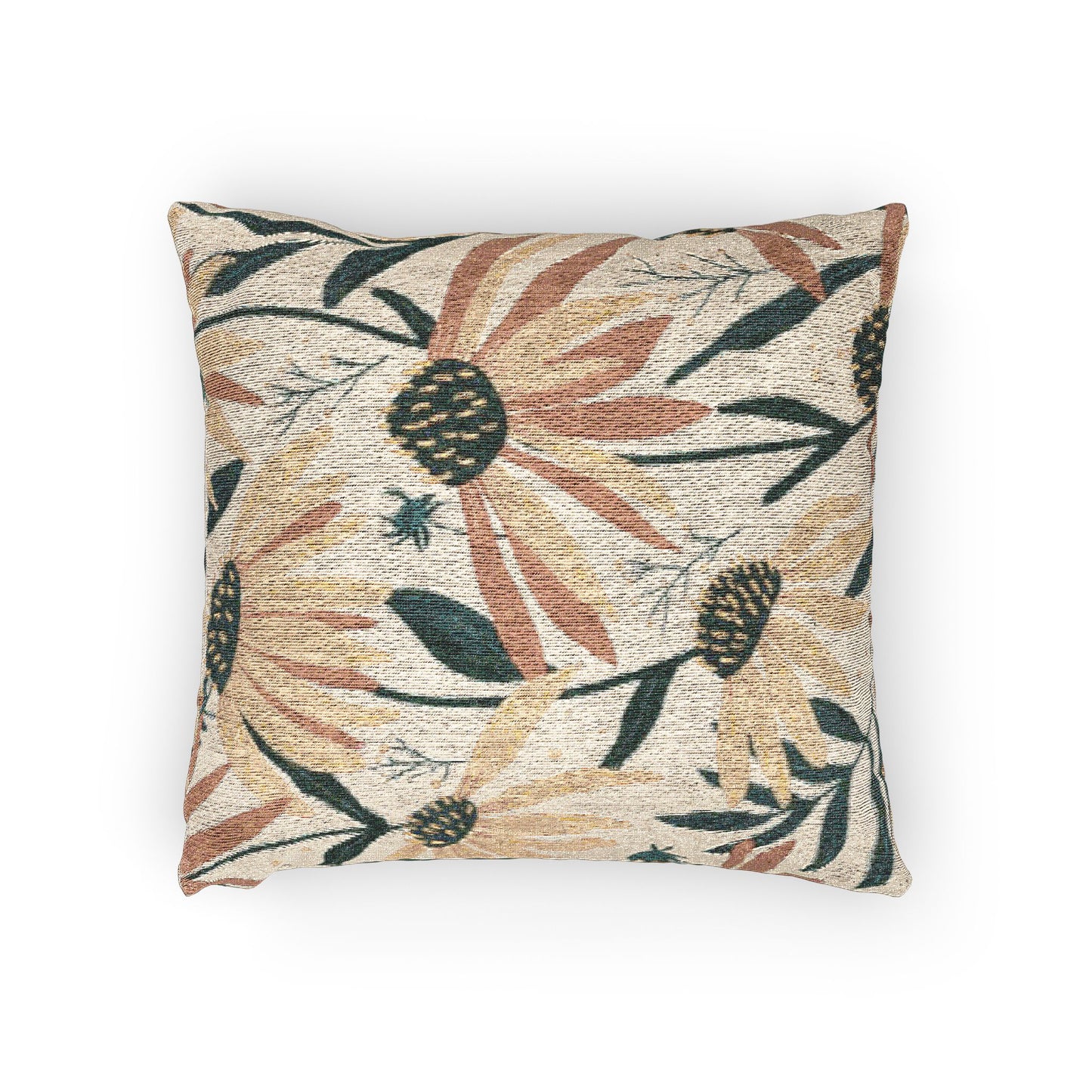 Daisy Garden Woven Pillow