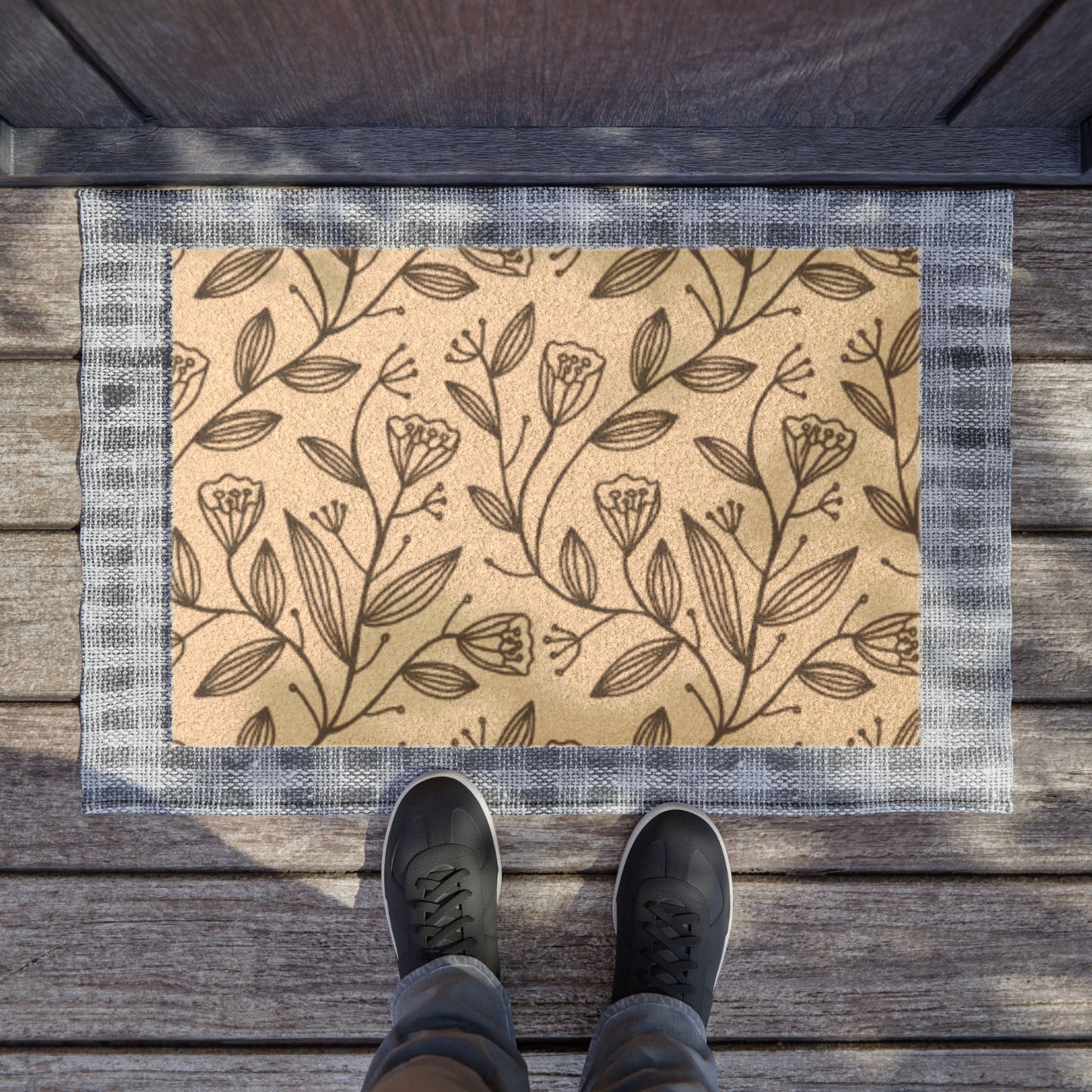 Tulip Garden Doormat