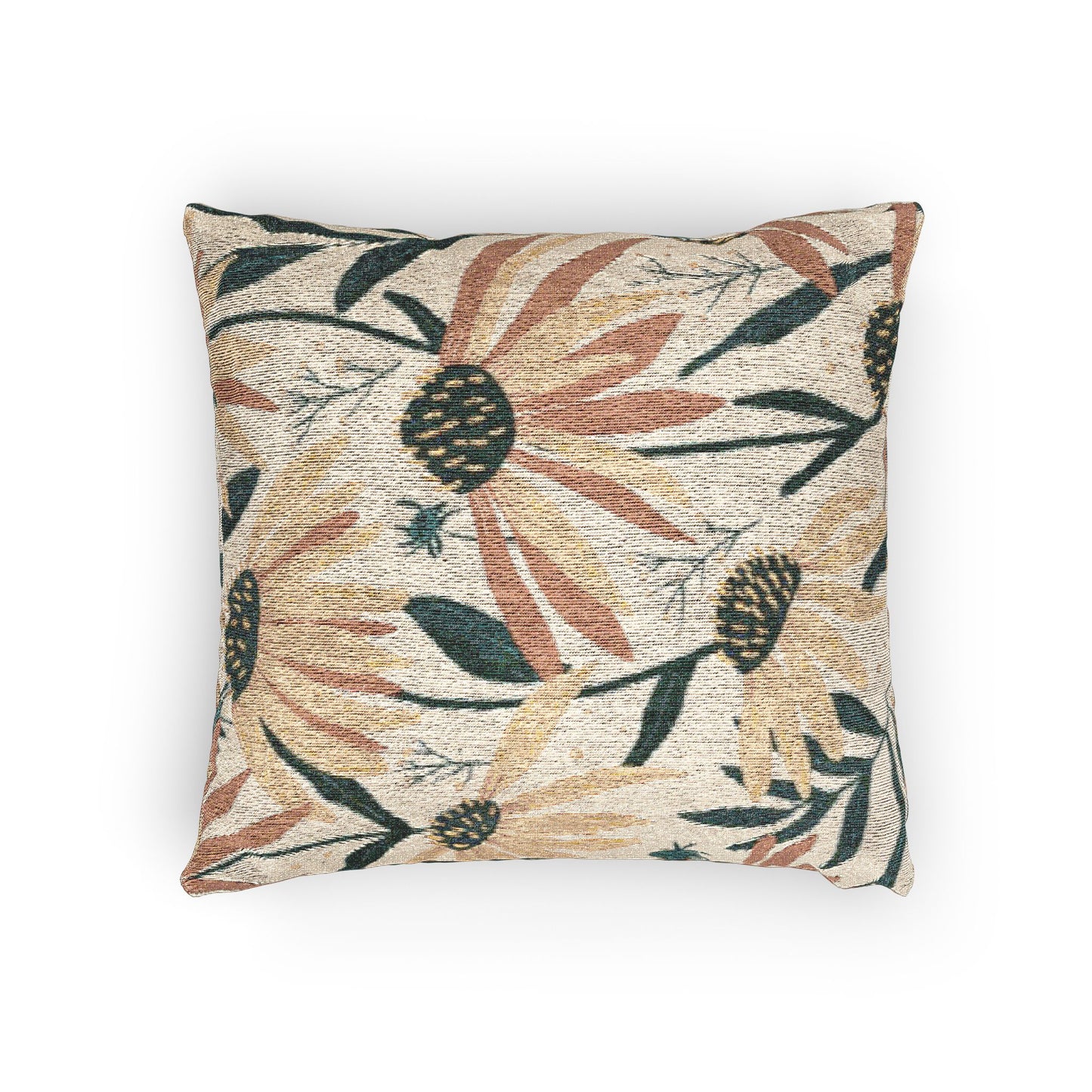 Daisy Garden Woven Pillow
