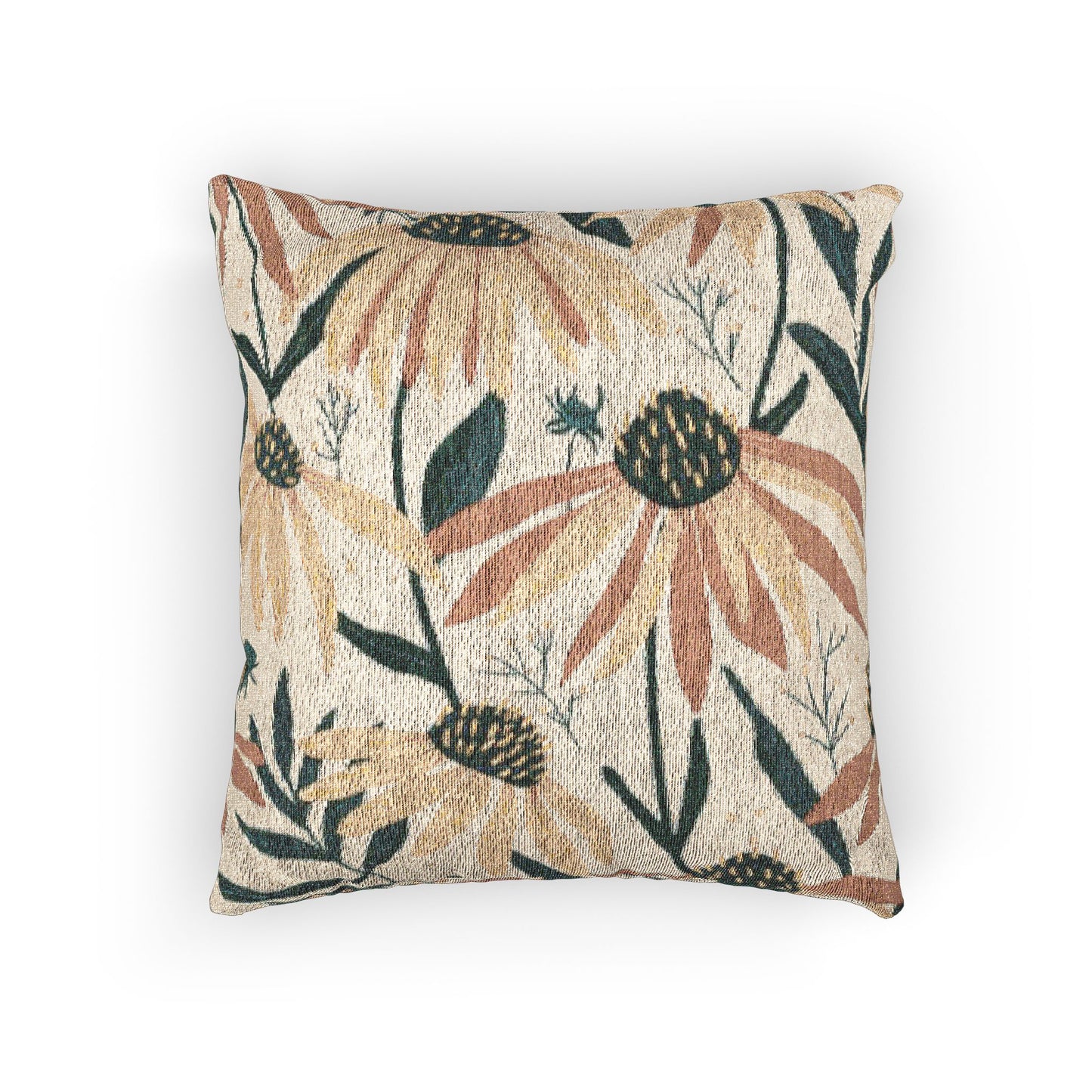 Daisy Garden Woven Pillow