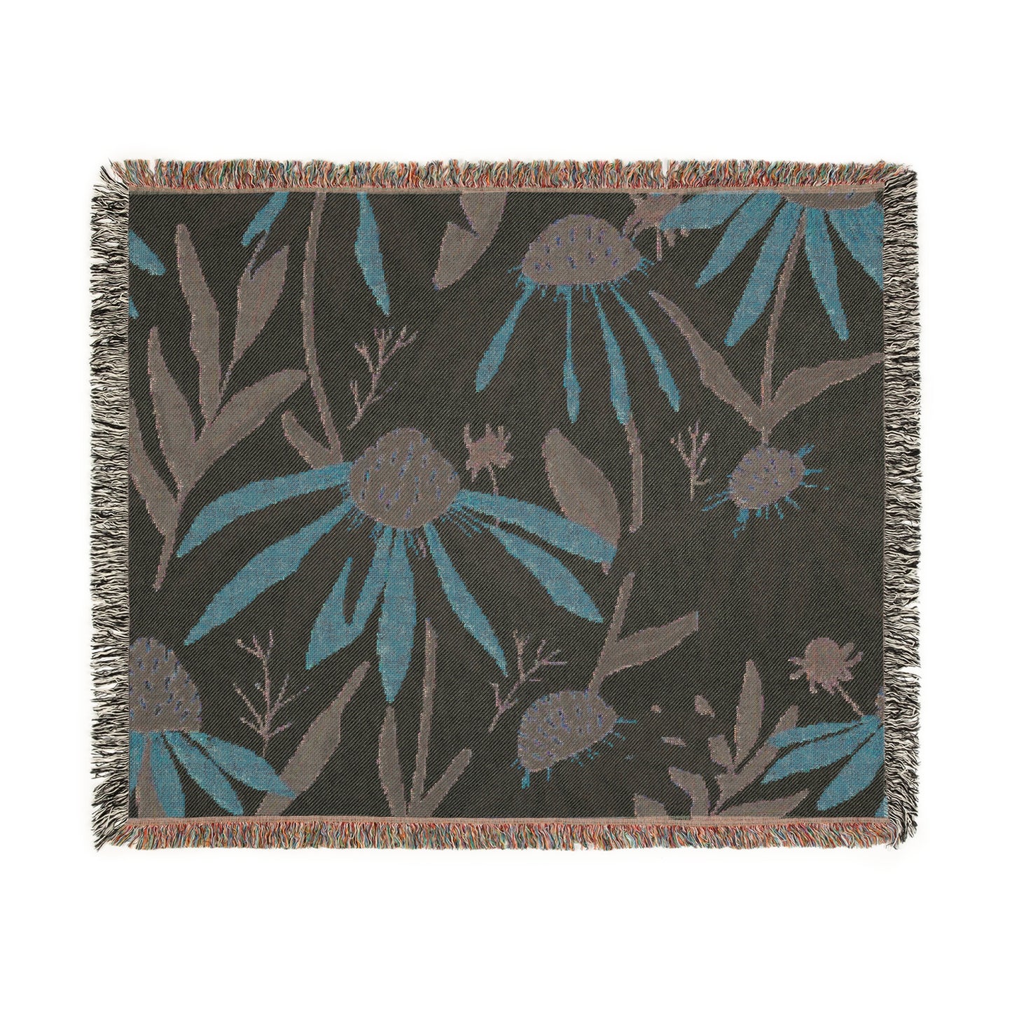 Daisy Garden Woven Blanket