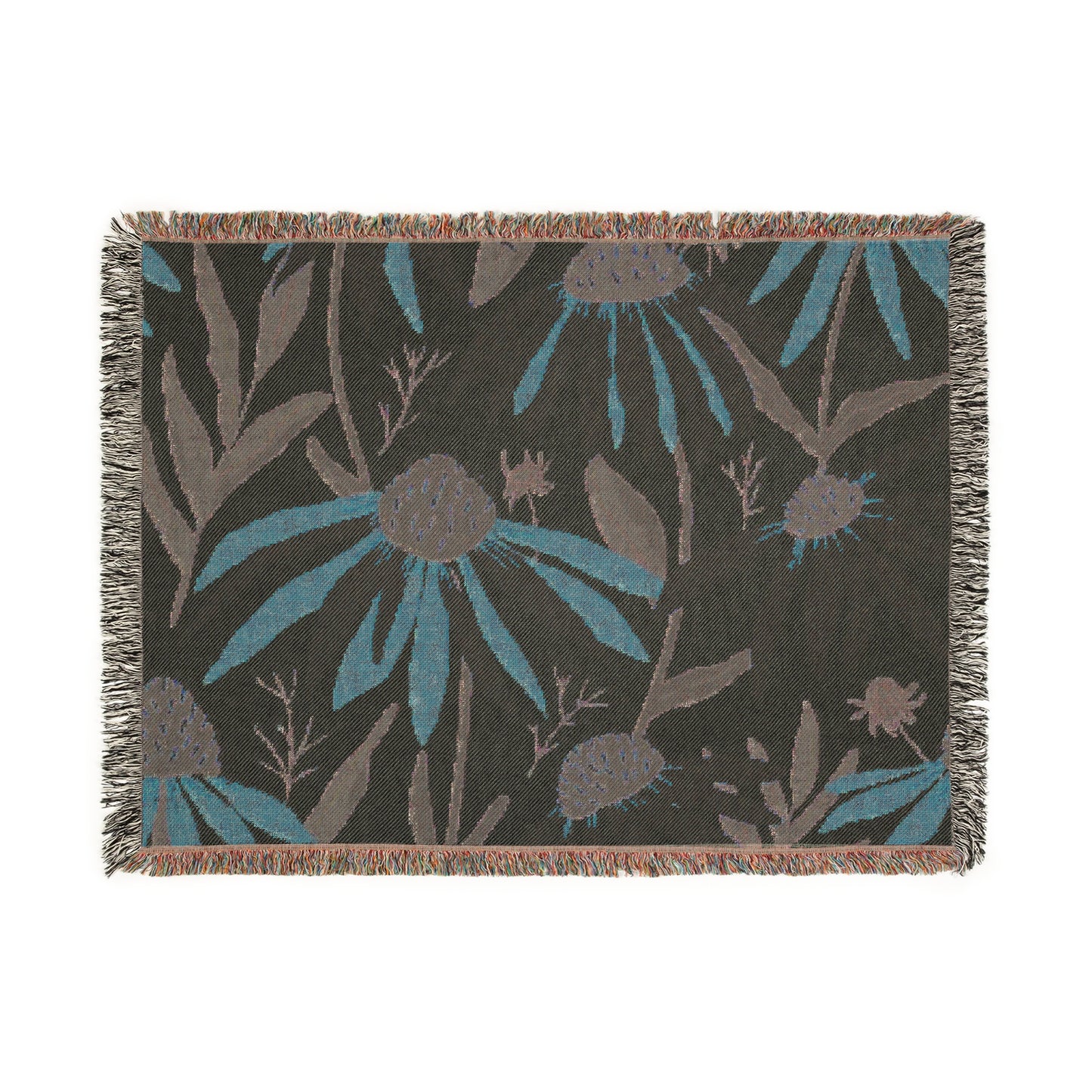 Daisy Garden Woven Blanket