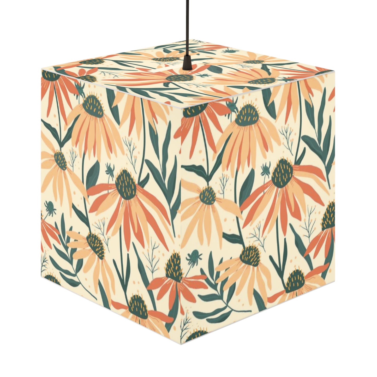 Daisy Garden Lamp Cube