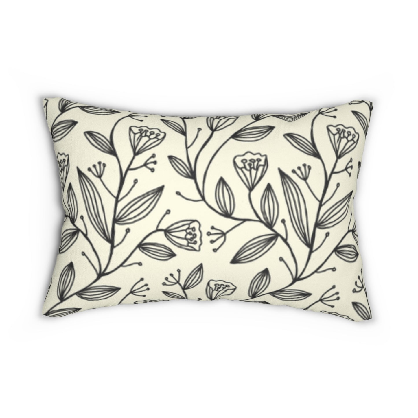 Tulip Garden Lumbar Pillow