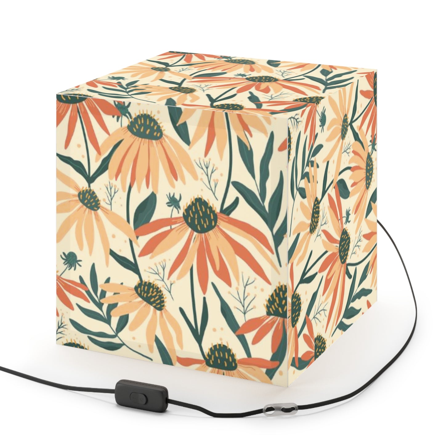 Daisy Garden Lamp Cube
