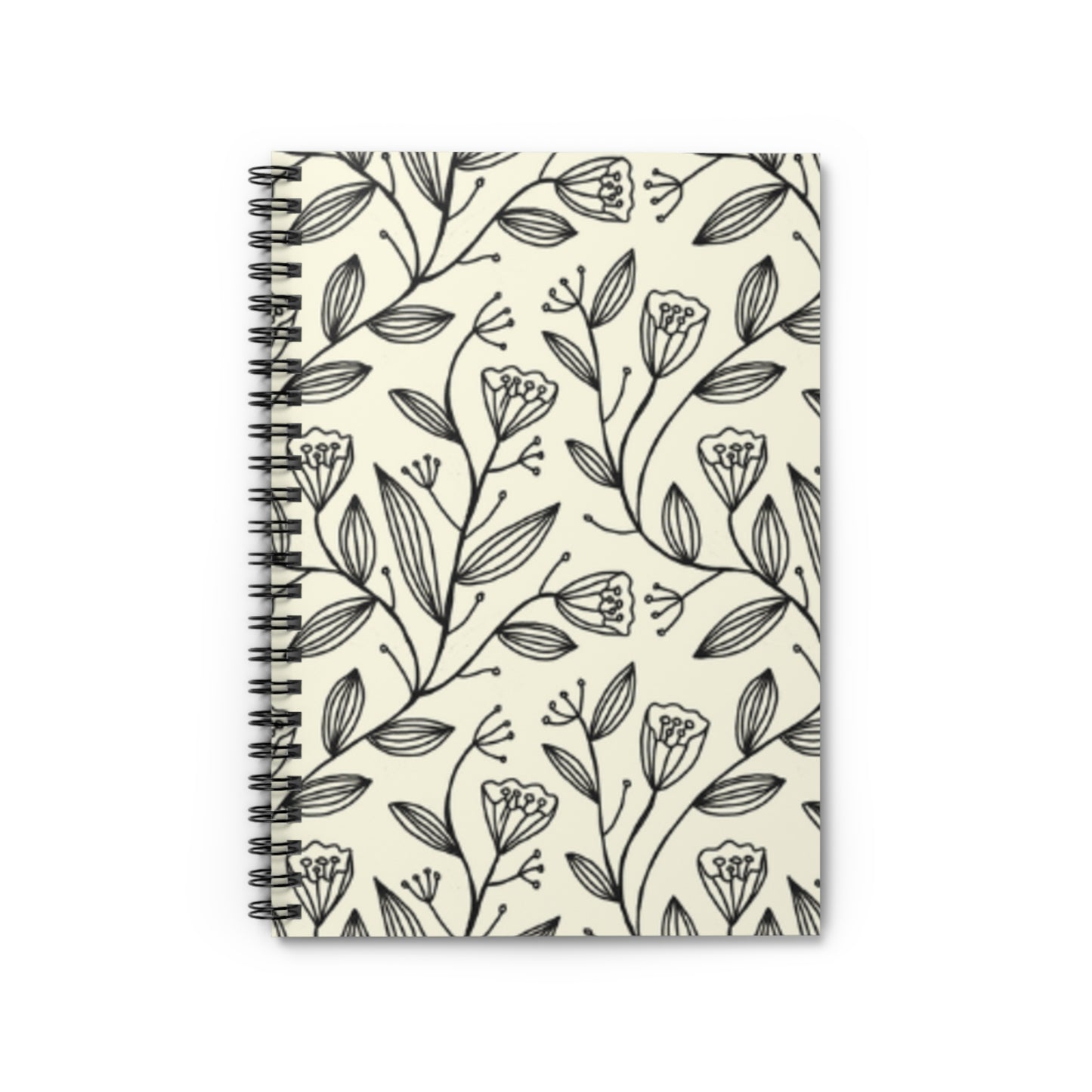 Tulip Garden Spiral Journal