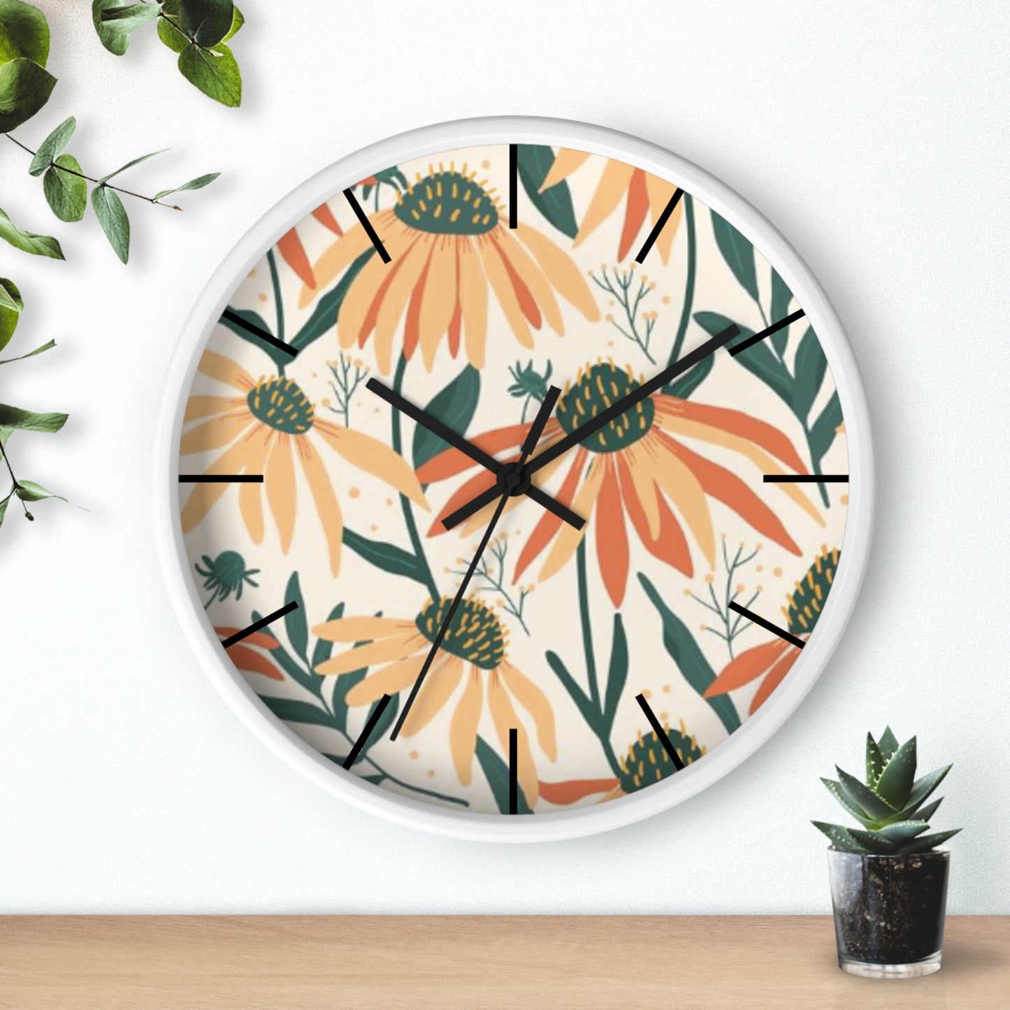 Daisy Garden Clock