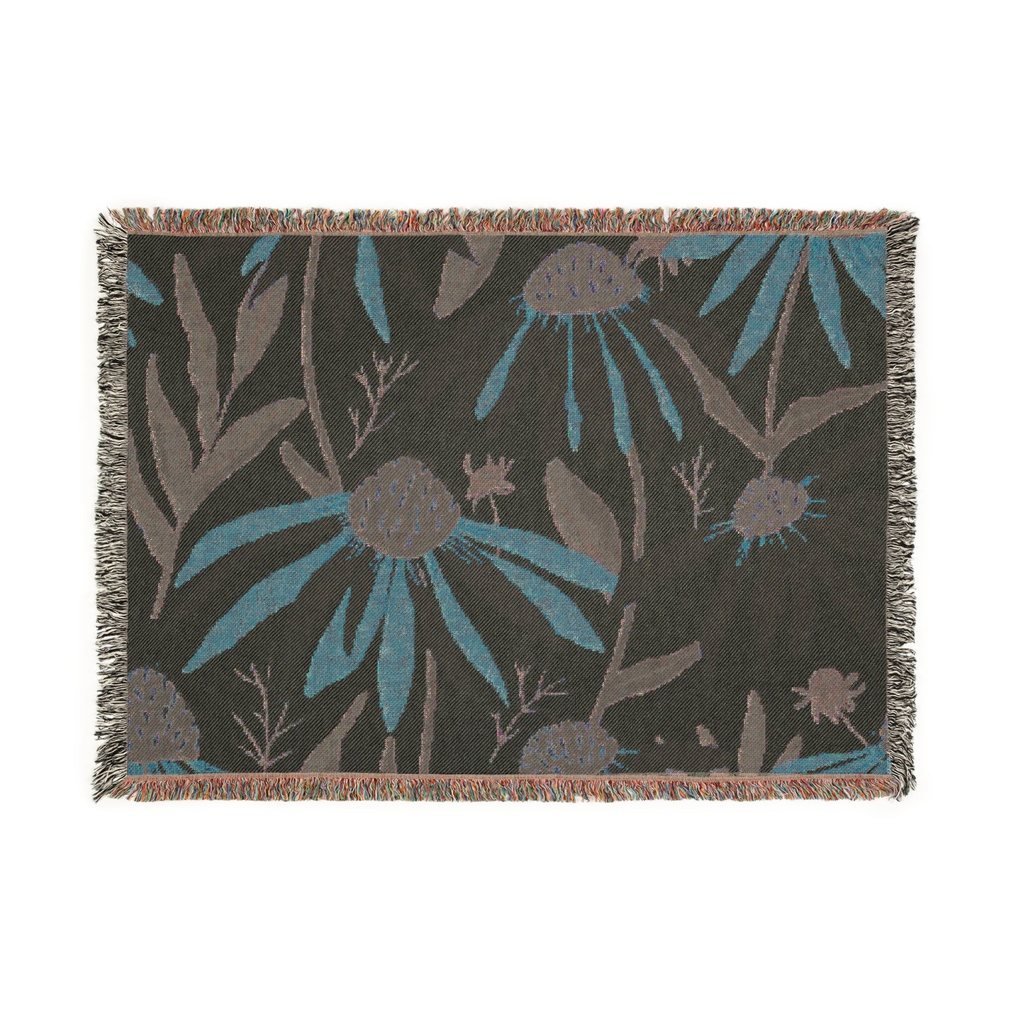 Daisy Garden Woven Blanket
