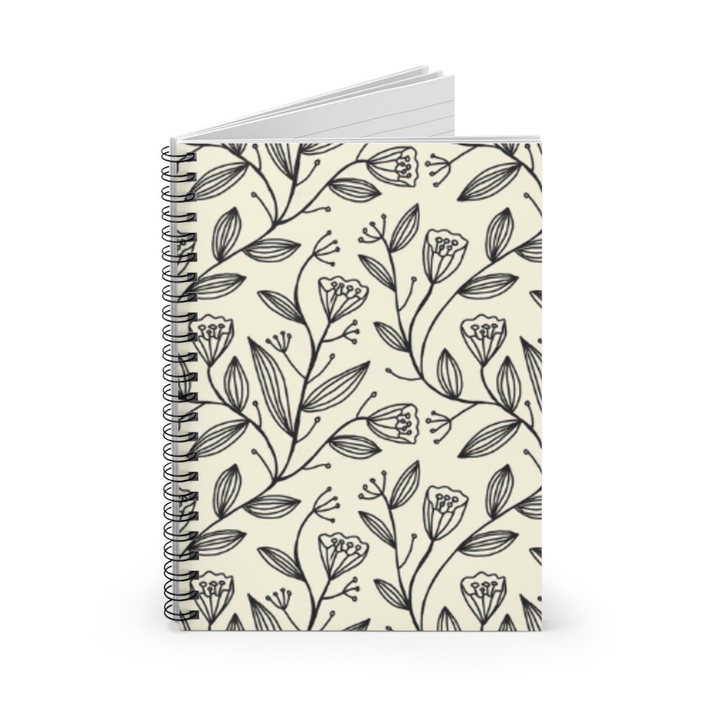 Tulip Garden Spiral Journal
