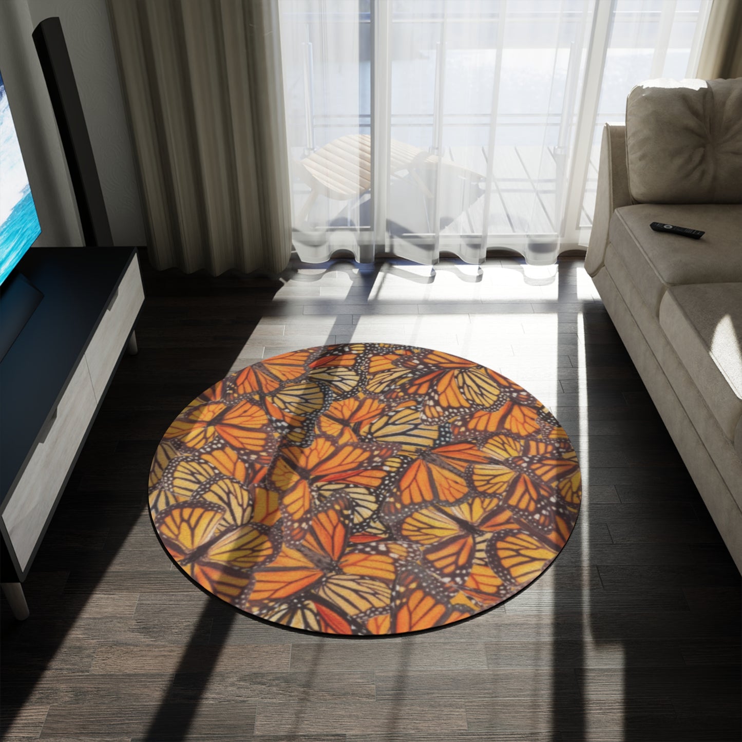 Monarch Round Rug