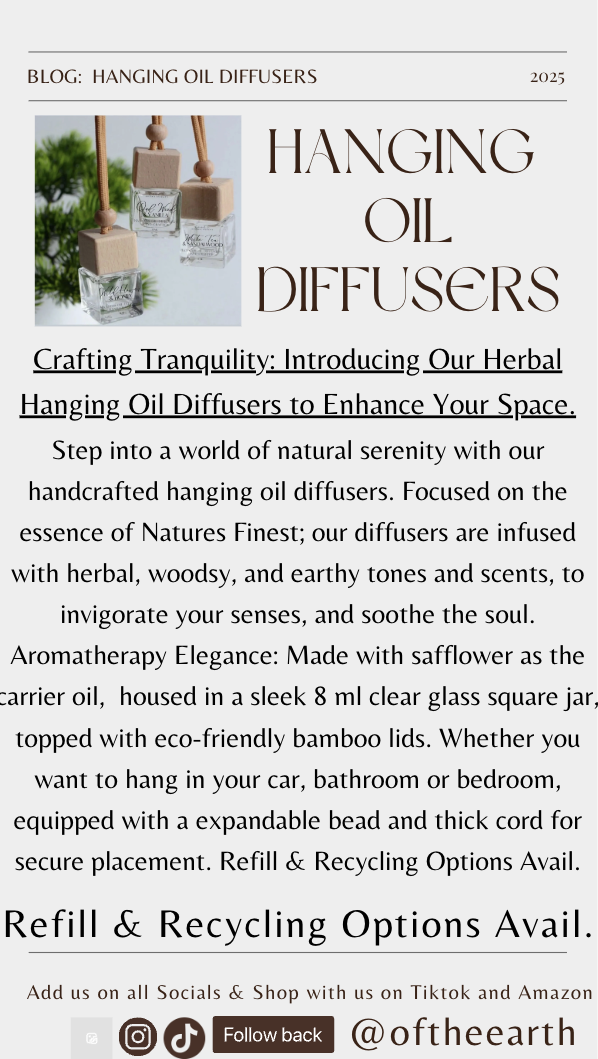 Hanging Oil Diffusers