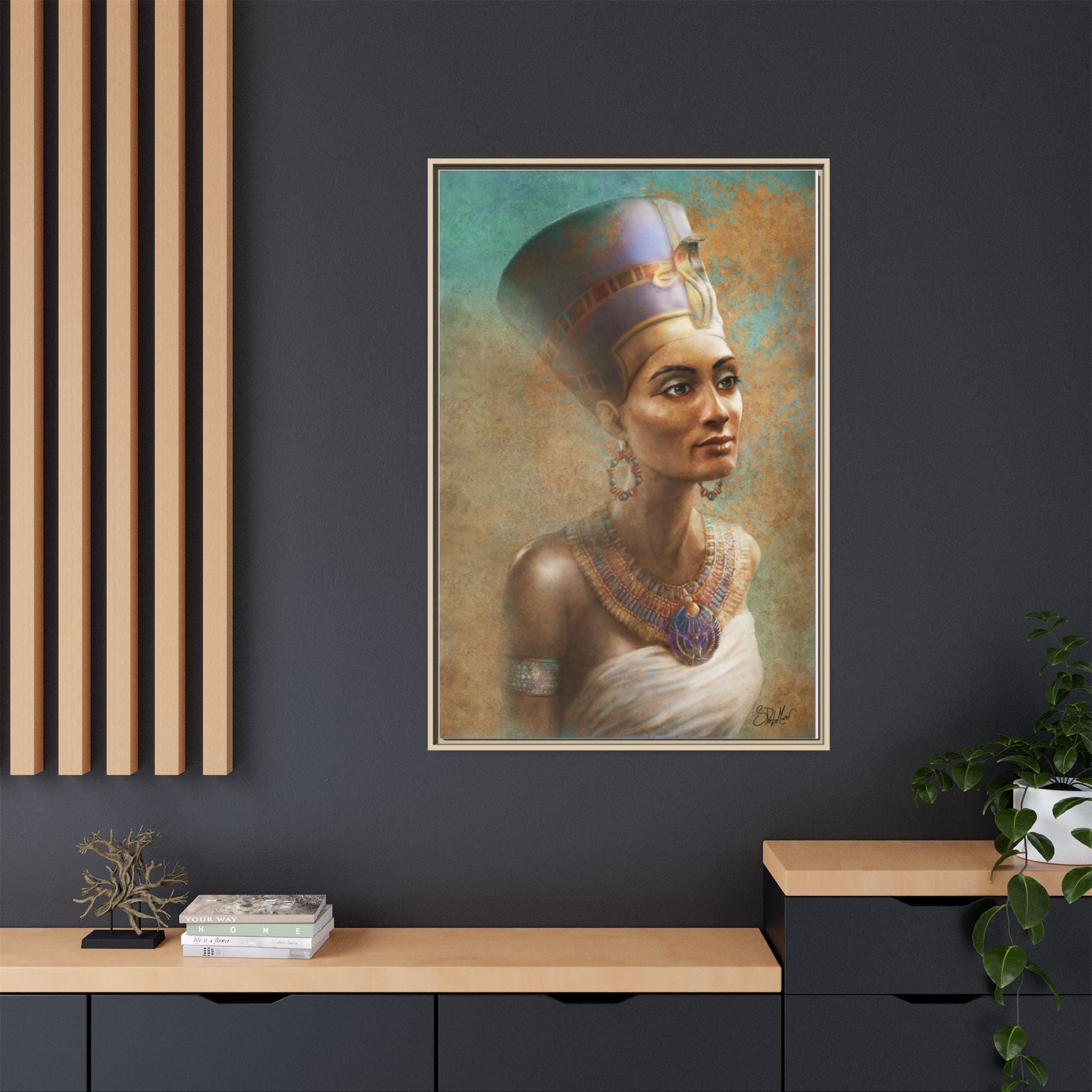 Nefertiti Framed Art