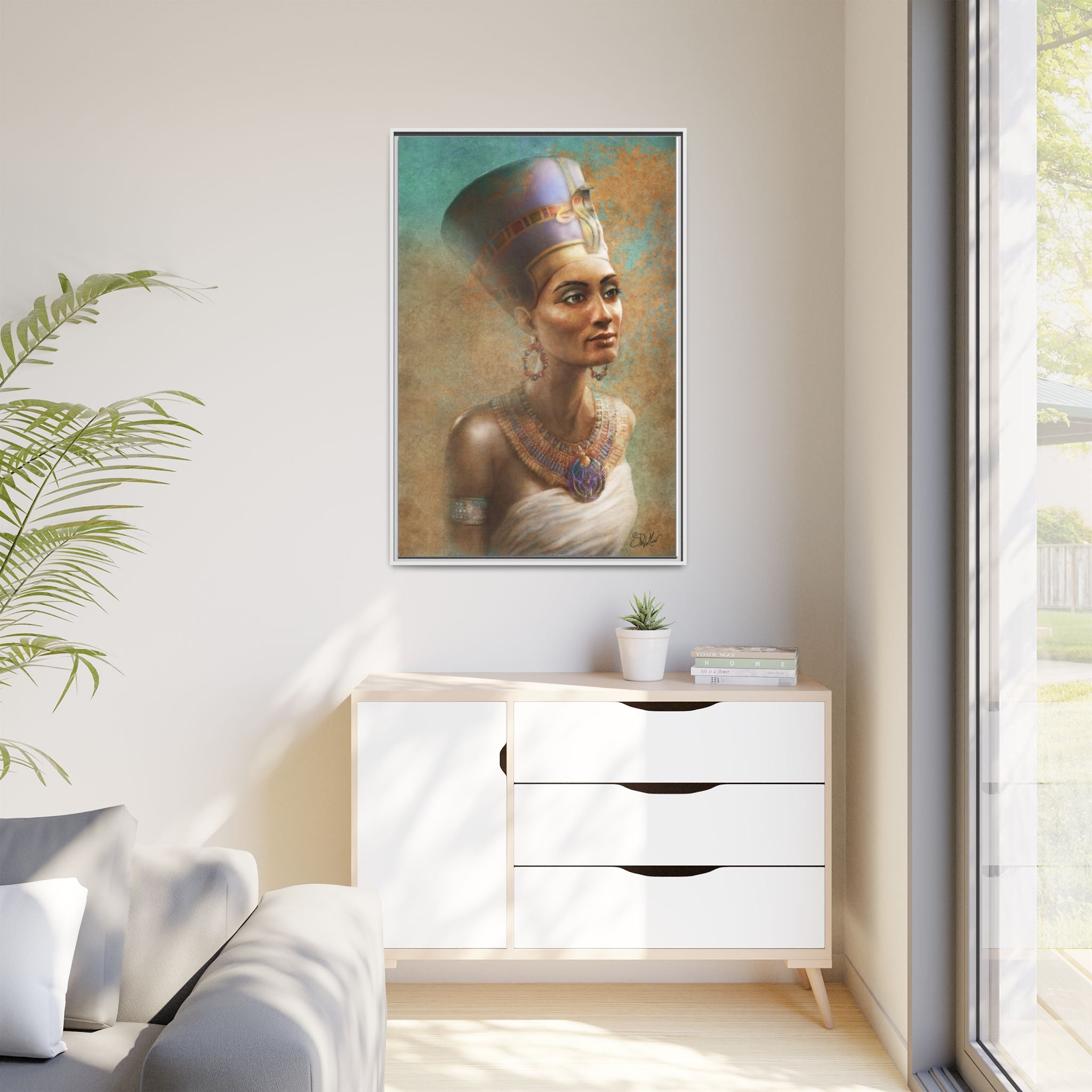 Nefertiti Framed Art