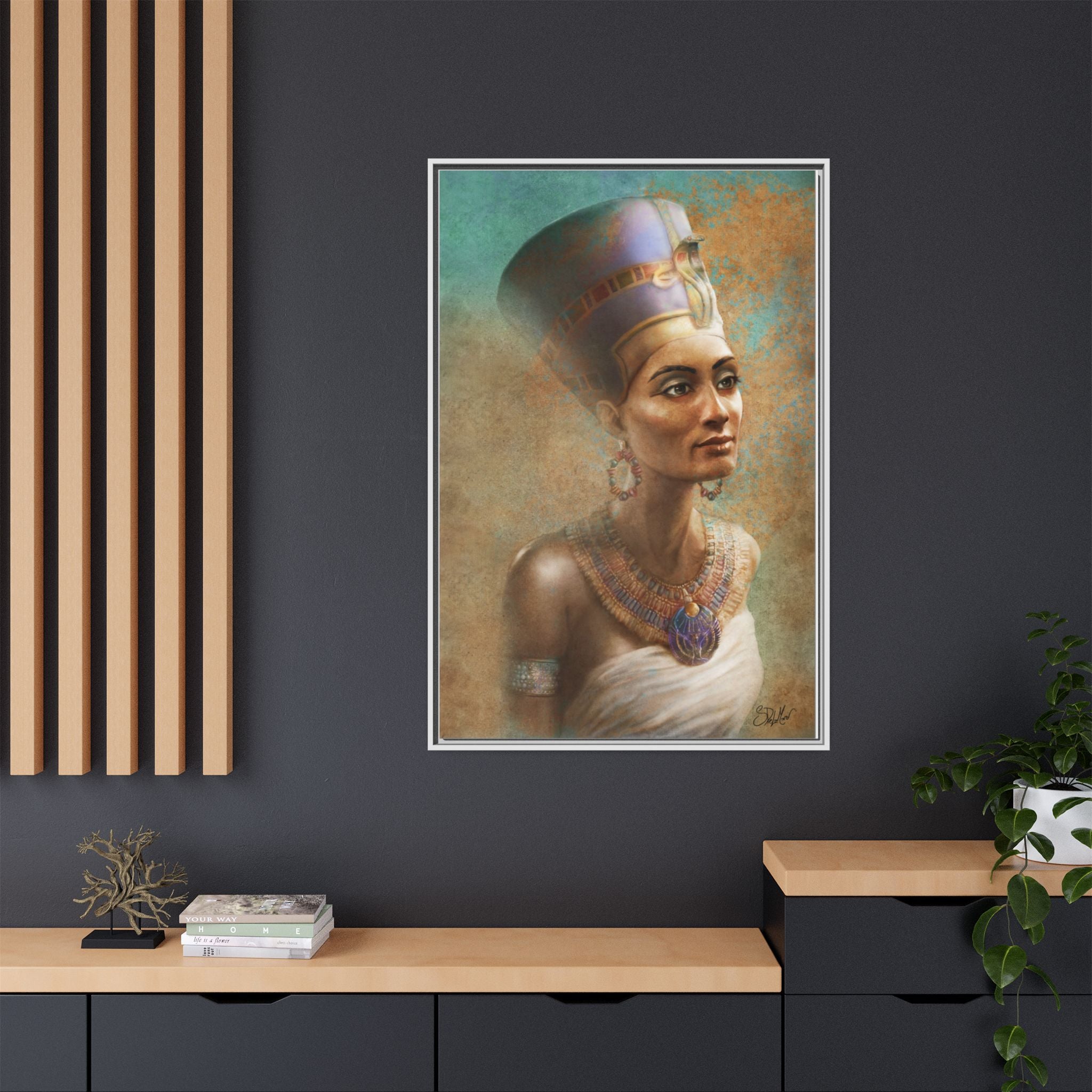 Nefertiti Framed Art