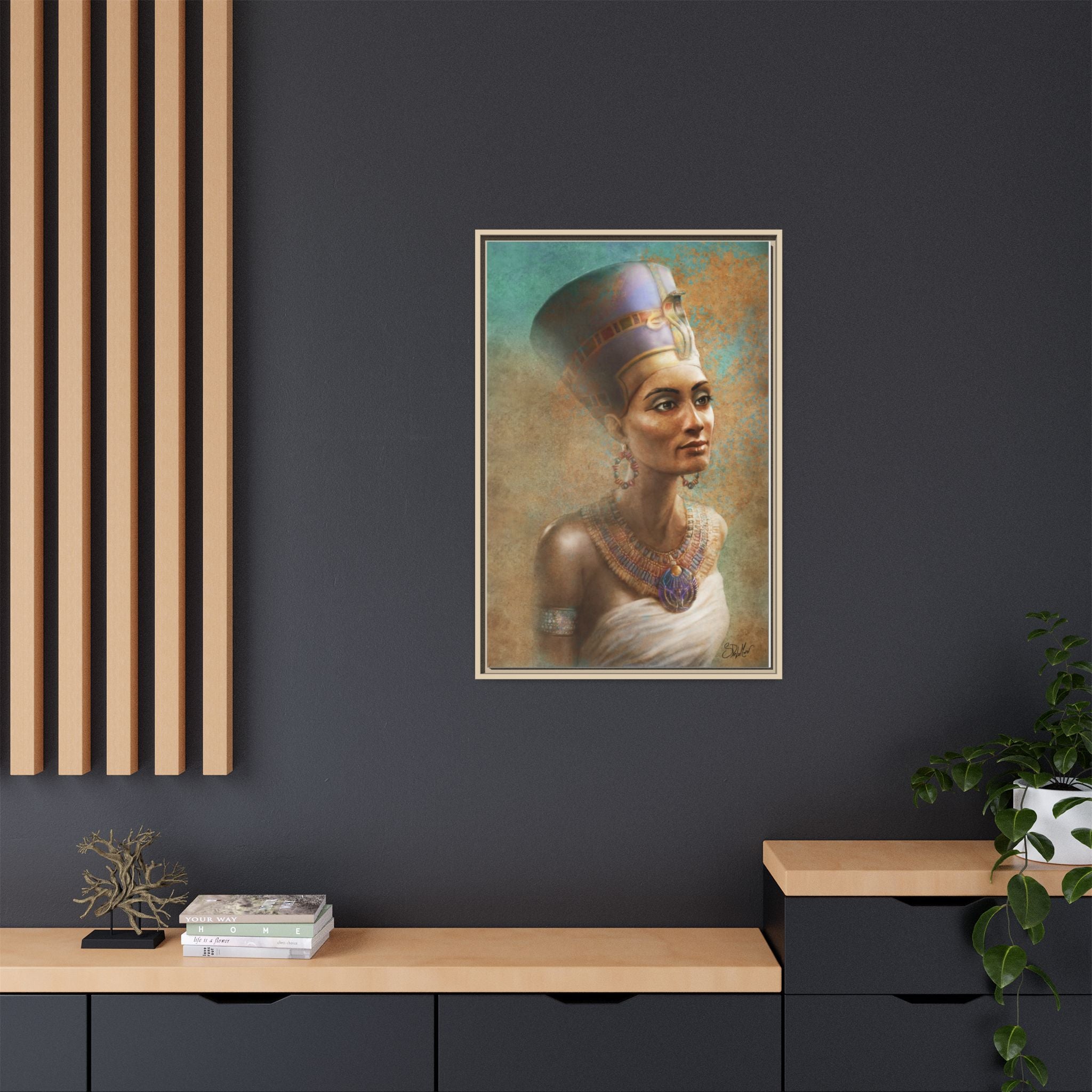 Nefertiti Framed Art