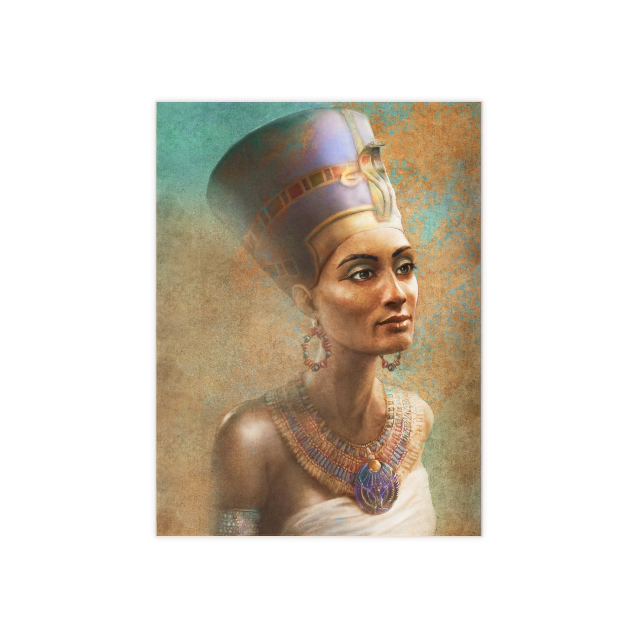 Nefertiti Ceramic Wall Art