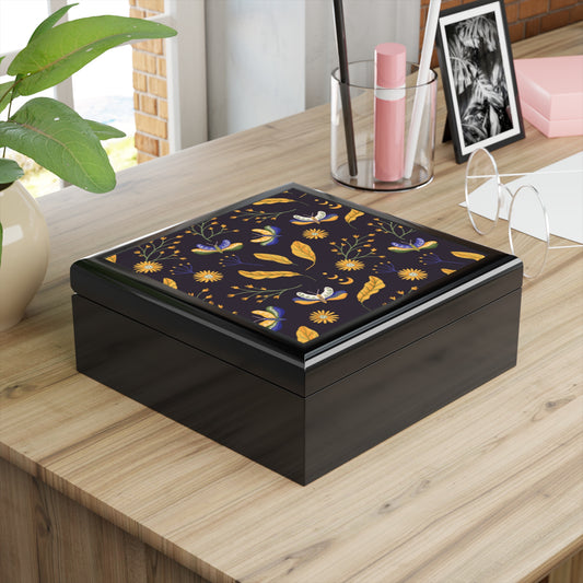 Moonlit Moth Keepsake Box