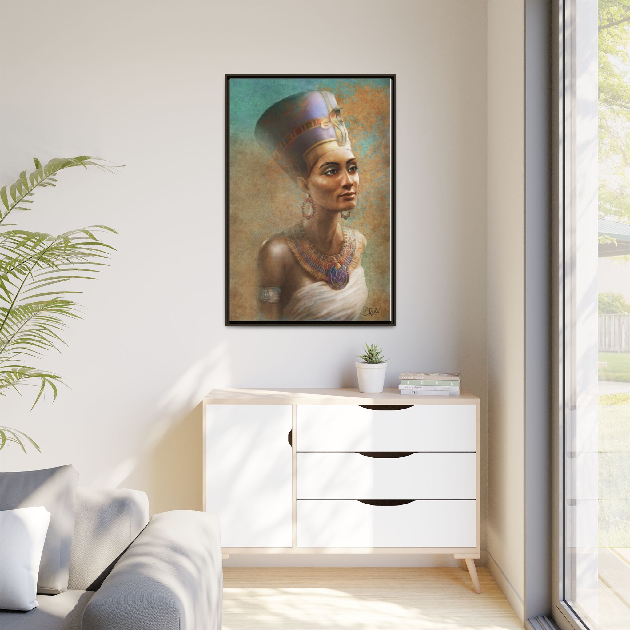 Nefertiti Framed Art