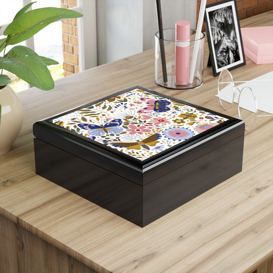 Butterfly Garden Keepsake Box