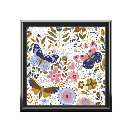 Butterfly Garden Keepsake Box