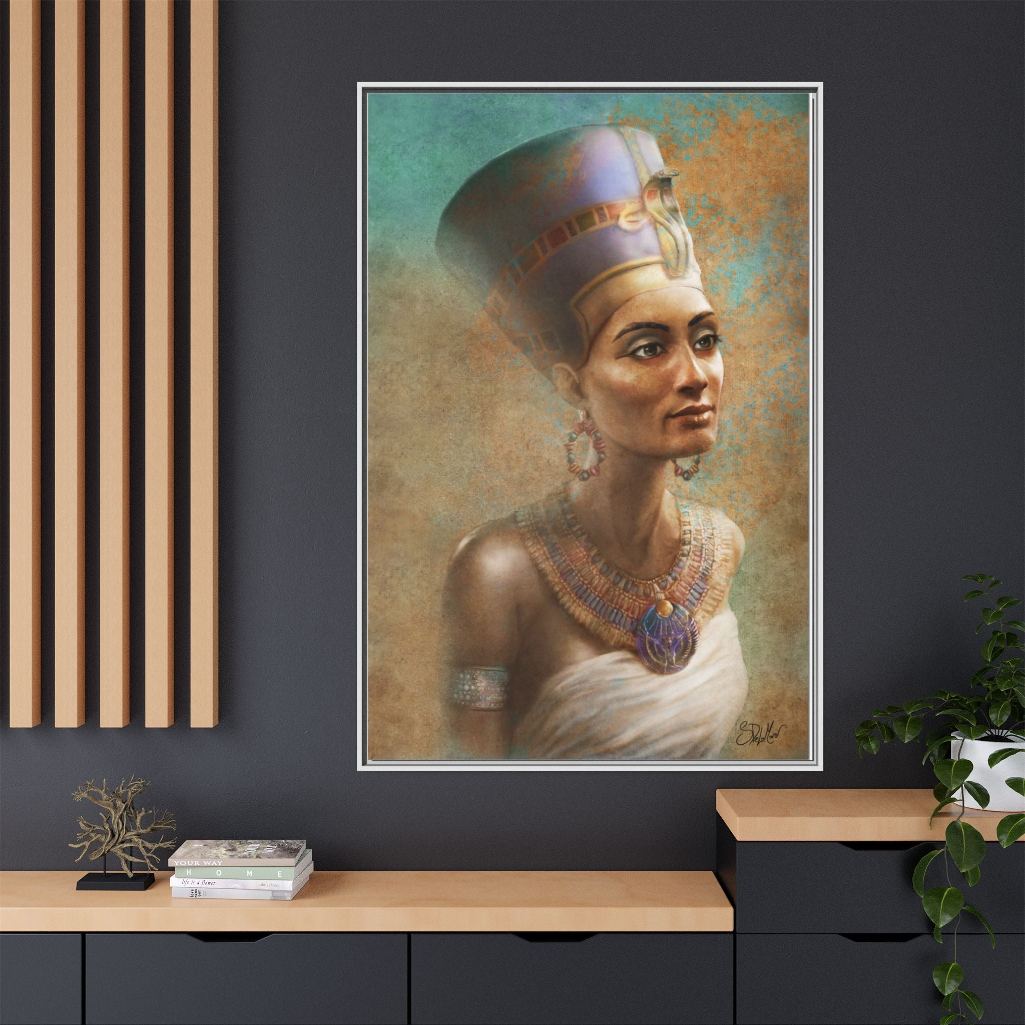 Nefertiti Framed Art