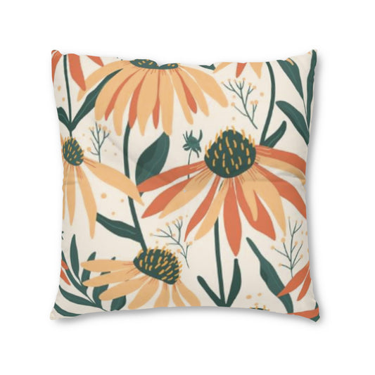 Daisy Garden Floor Pillow