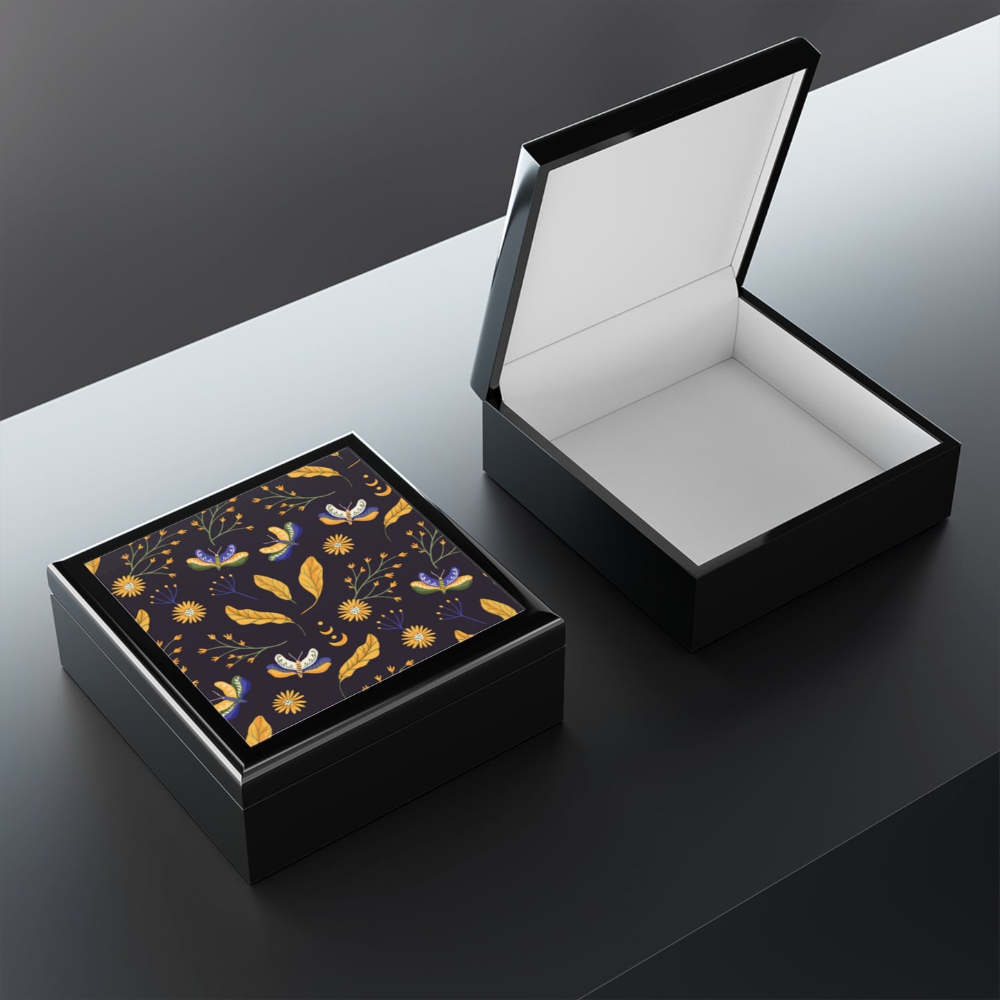 Moonlit Moth Keepsake Box