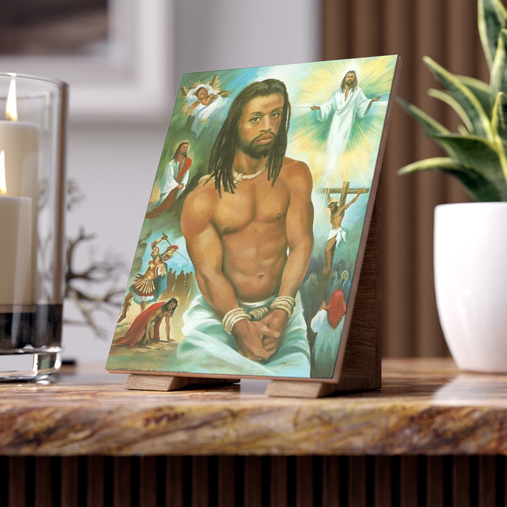 Jesus Ceramic Wall Art
