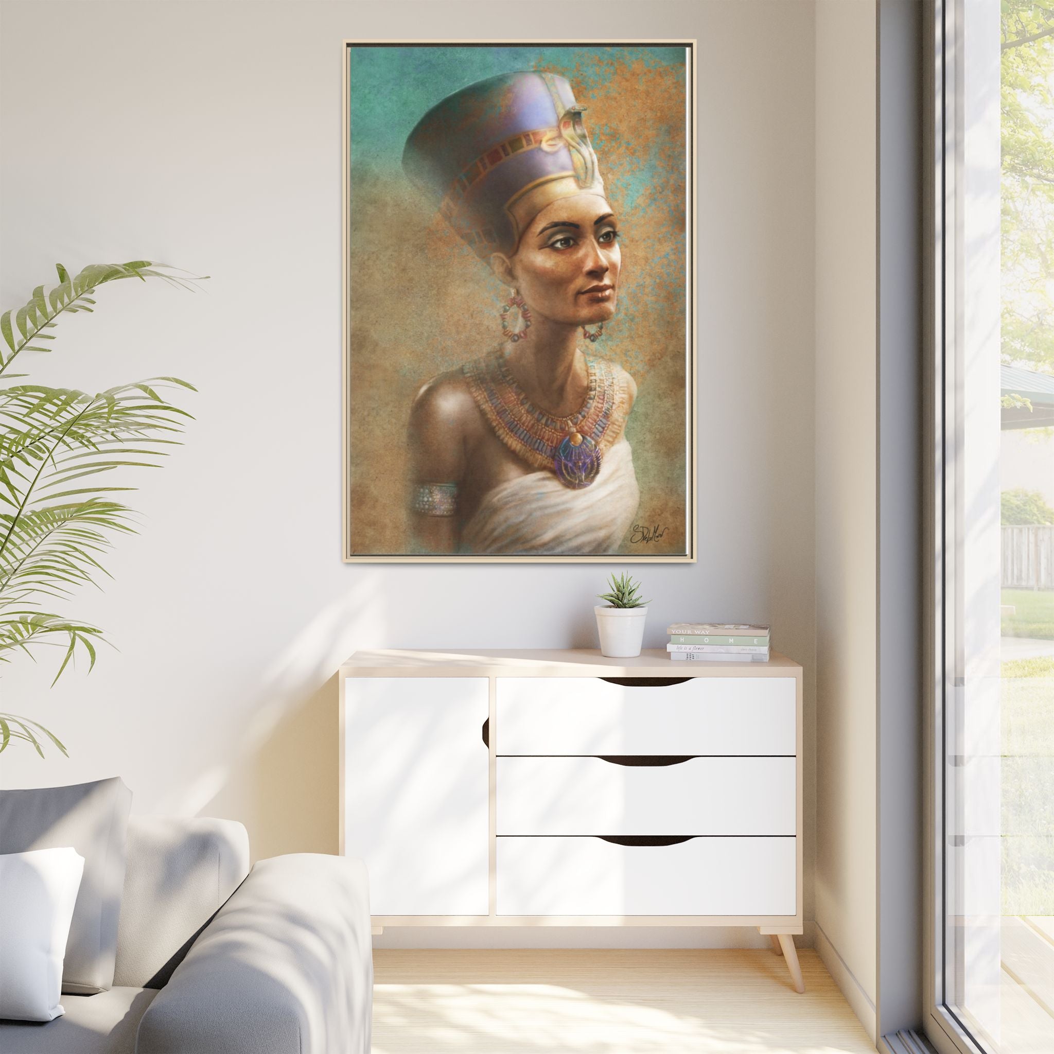 Nefertiti Framed Art