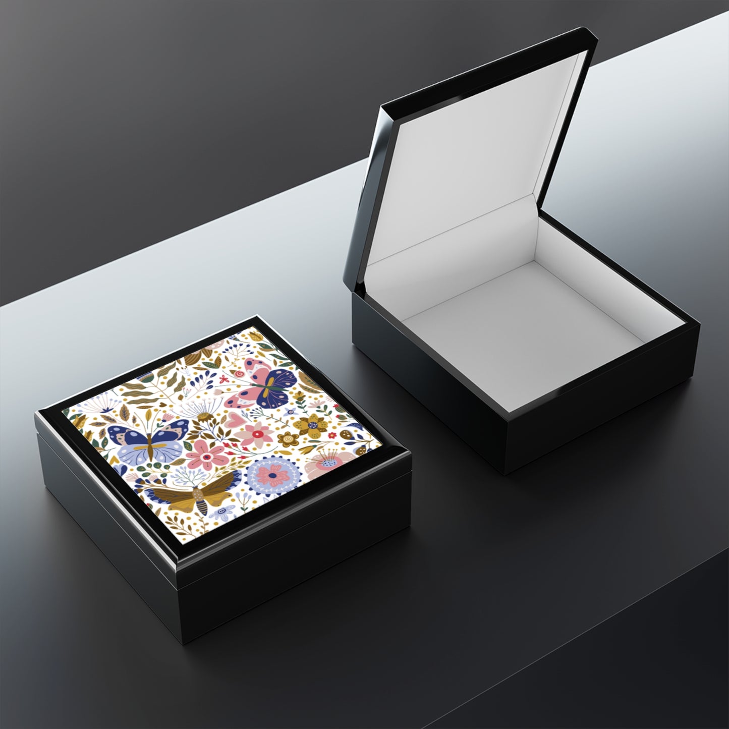 Butterfly Garden Keepsake Box