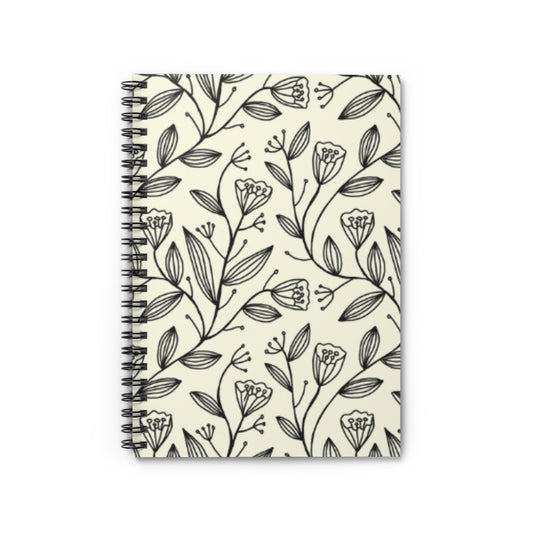 Tulip Garden Spiral Journal