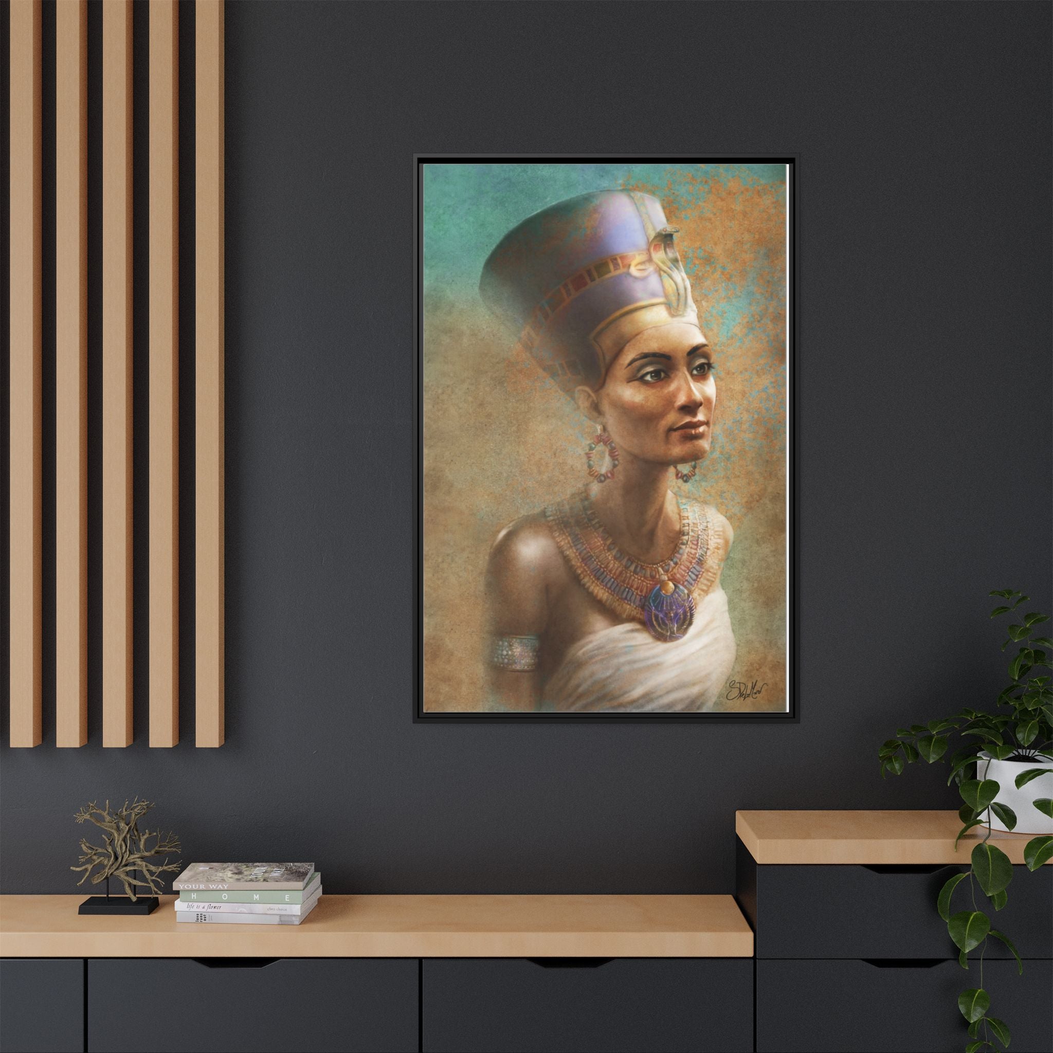 Nefertiti Framed Art