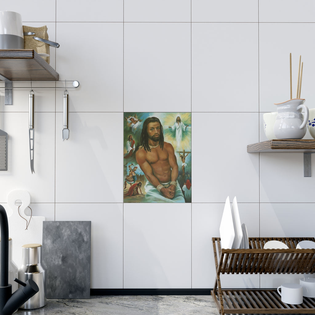 Jesus Ceramic Wall Art