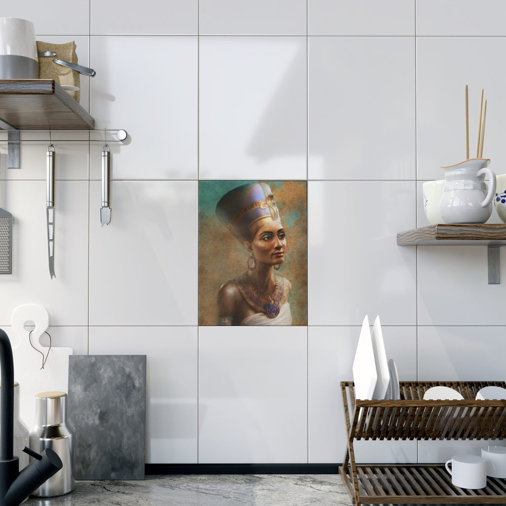 Nefertiti Ceramic Wall Art