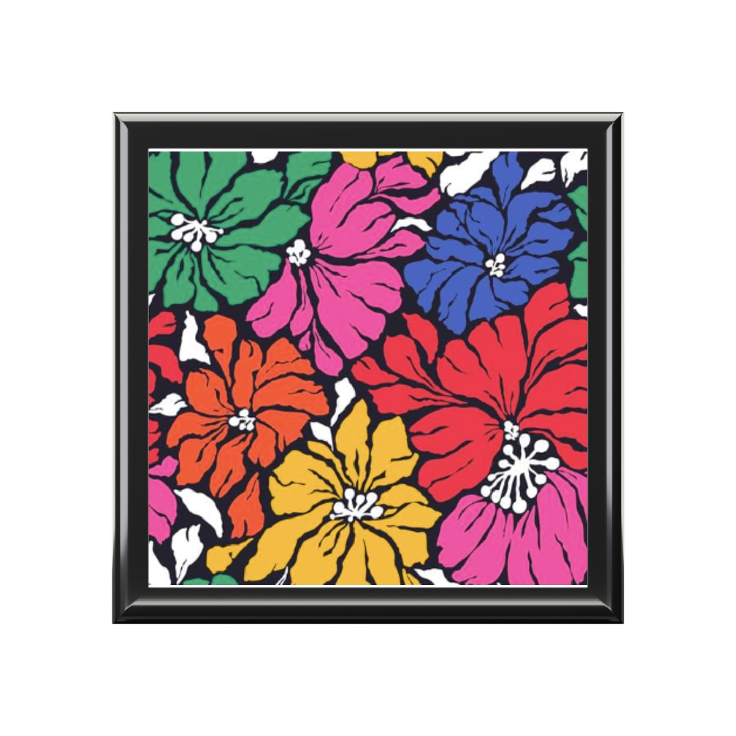Neon Garden Keepsake Box