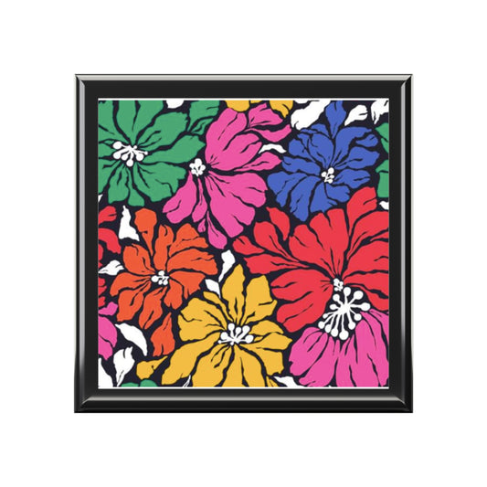Neon Garden Keepsake Box