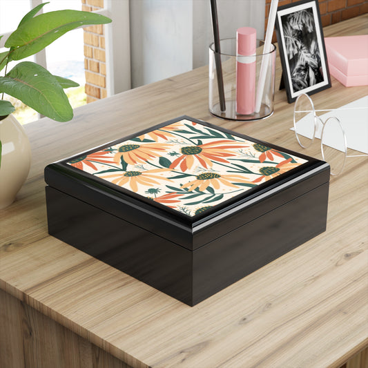 Daisy Garden Keepsake Box