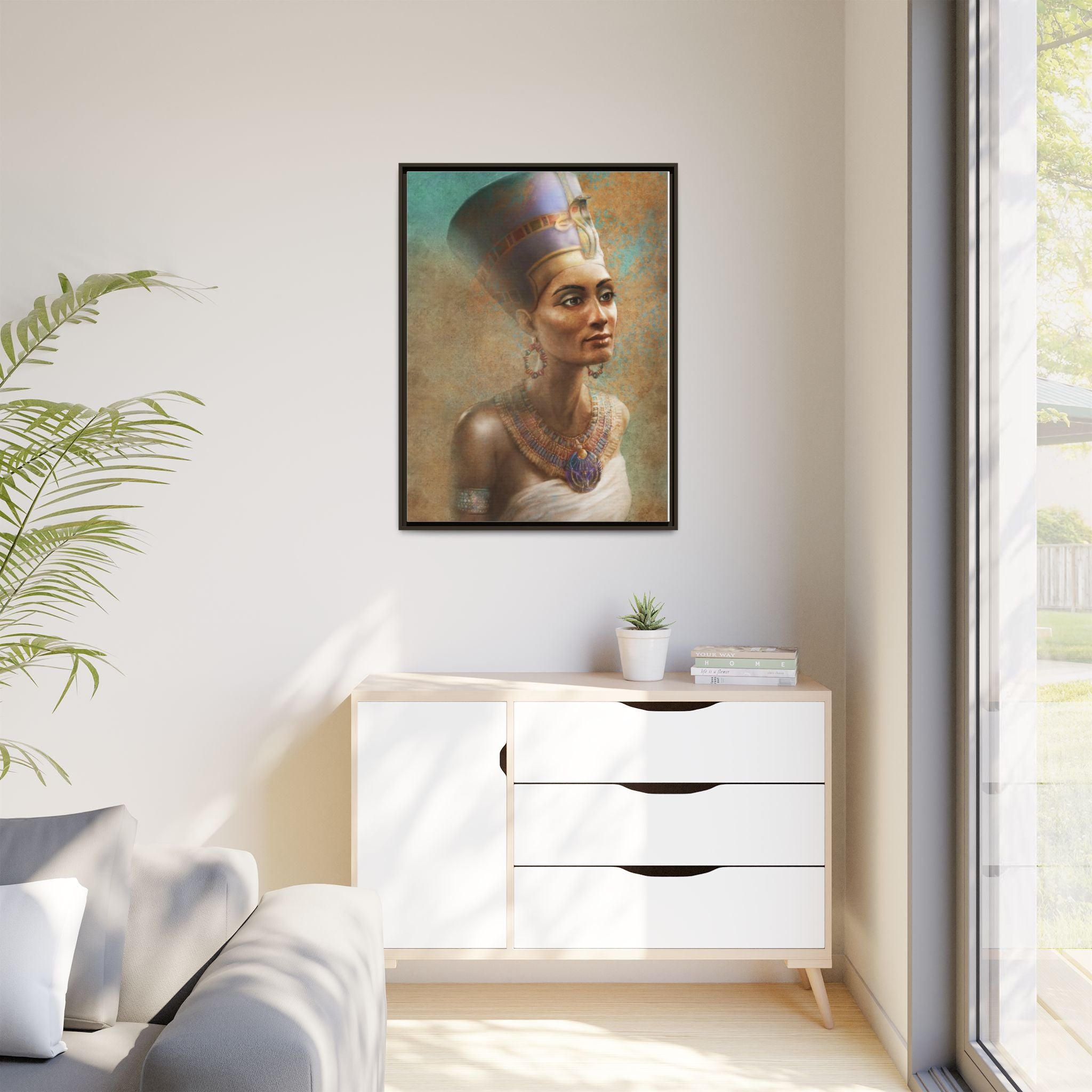 Nefertiti Framed Art
