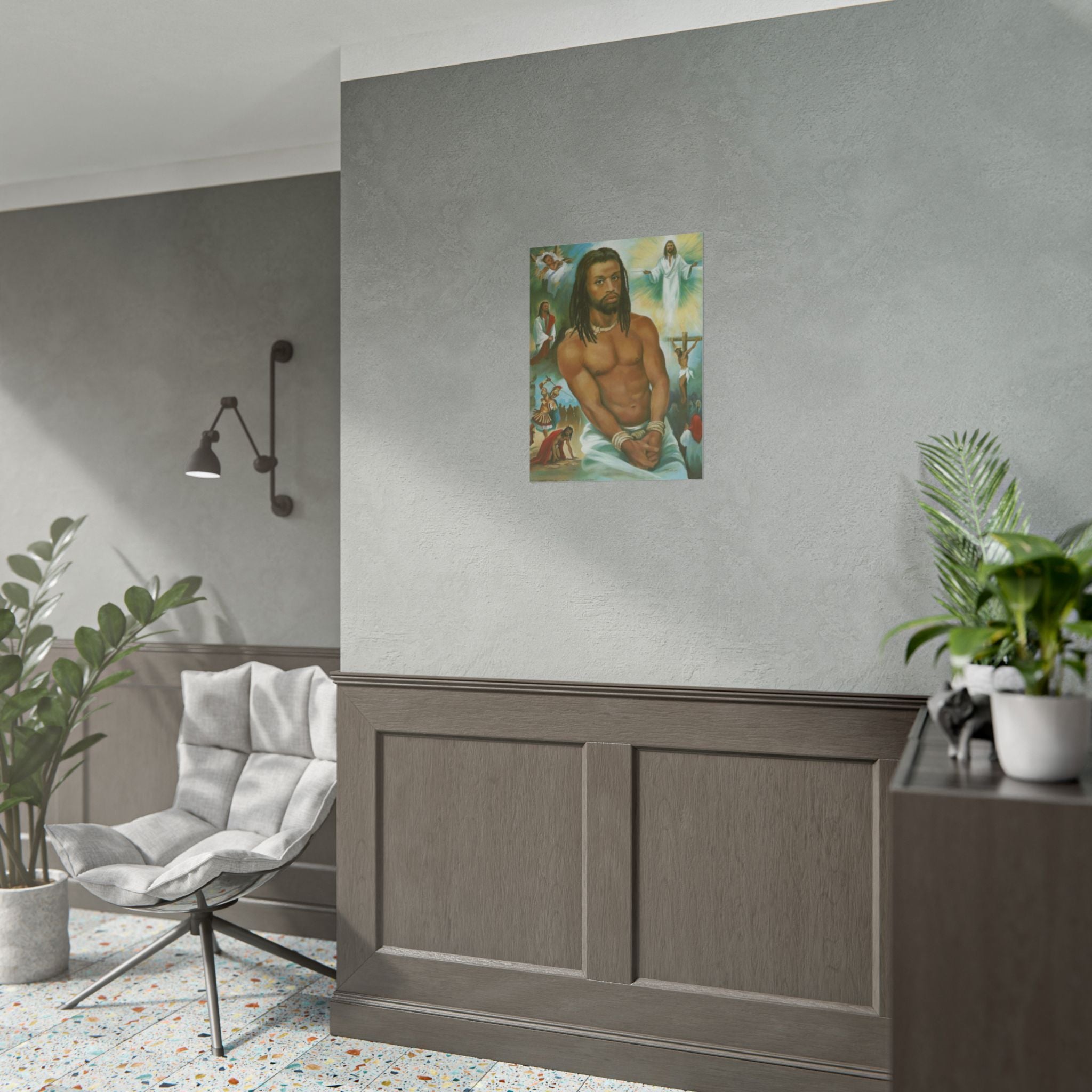 Black Jesus Poster