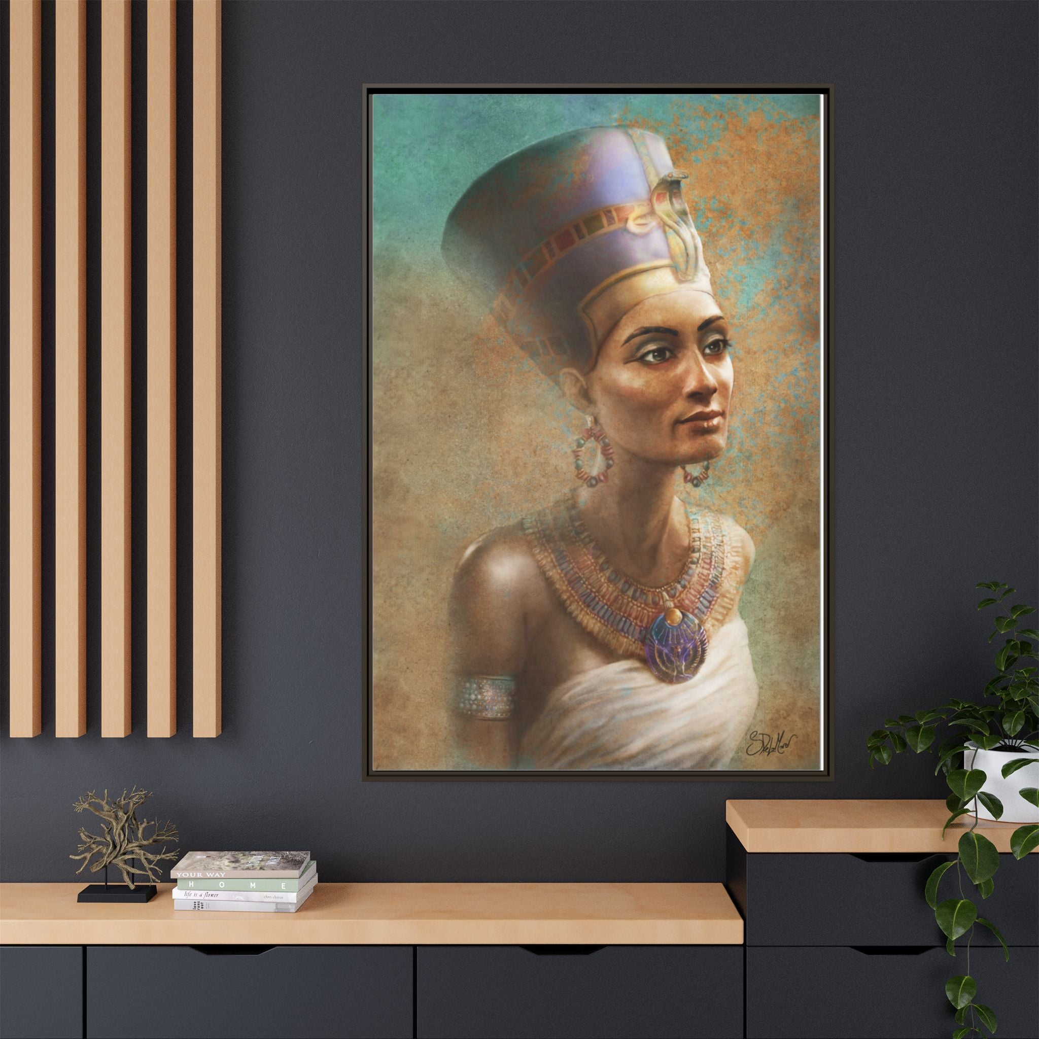 Nefertiti Framed Art