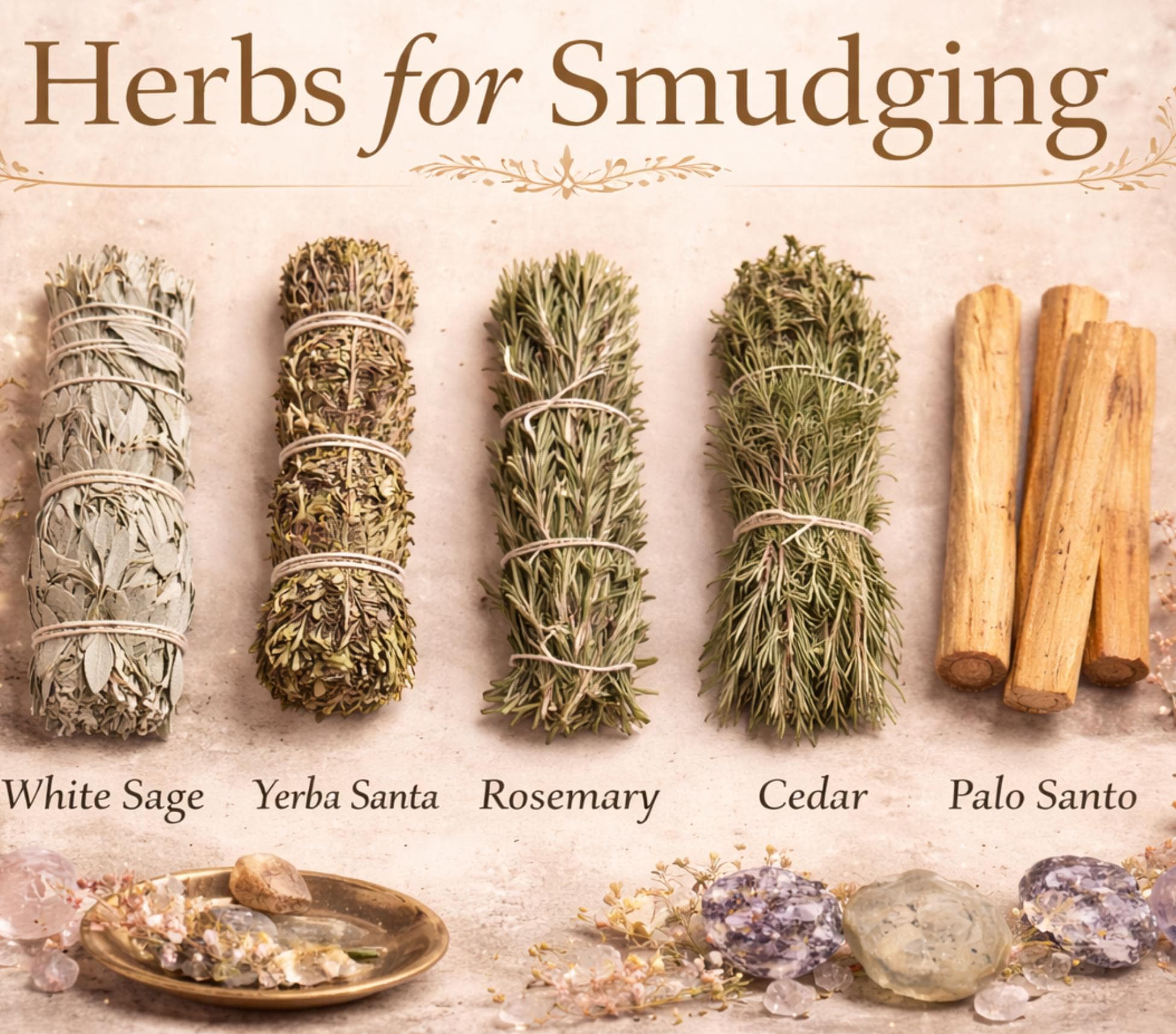 White Sage & Herbs